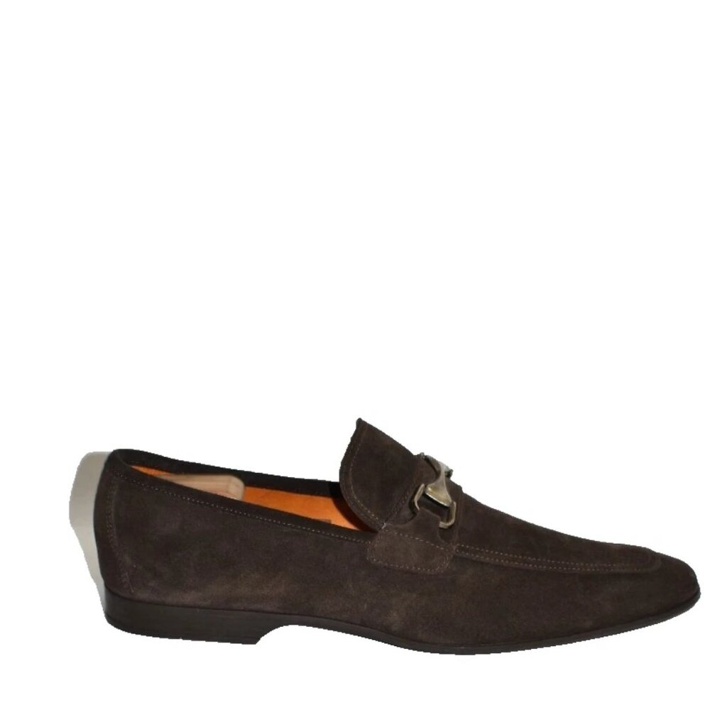 New! Magnanni Tazon Bit Loafer Size 11 Brown Suede 24185 DD503